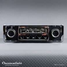 SOLD to the Netherlands: BLAUPUNKT FRANKFURT (S) Z-Series 1968 Rare High-End Vintage Original Auto Radio for Luxury Sports Cars of the 1960s & Early 1970s – 6 Volt / 12 Volt Bluetooth Prepared for 12 Volt Negative Ground Cars
