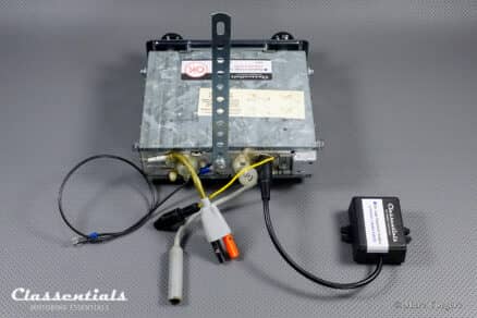 SOLD to the Netherlands: BLAUPUNKT FRANKFURT (S) Z-Series 1968 Rare High-End Vintage Original Auto Radio for Luxury Sports Cars of the 1960s & Early 1970s – 6 Volt / 12 Volt Bluetooth Prepared for 12 Volt Negative Ground Cars - Image 14