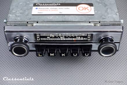 SOLD to Portugal: BLAUPUNKT FRANKFURT (S) Z-Series 1968 Rare High-End Vintage Original Auto Radio for Jaguar Mk II, Rover P5B, Aston Martin DB 6 & Other 1960s Luxury Cars, INCLUDING Classentials Deluxe BLUETOOTH Module - Image 6
