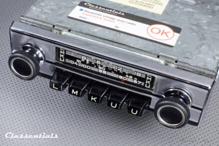 SOLD to Portugal: BLAUPUNKT FRANKFURT (S) Z-Series 1968 Rare High-End Vintage Original Auto Radio for Jaguar Mk II, Rover P5B, Aston Martin DB 6 & Other 1960s Luxury Cars, INCLUDING Classentials Deluxe BLUETOOTH Module - Image 7