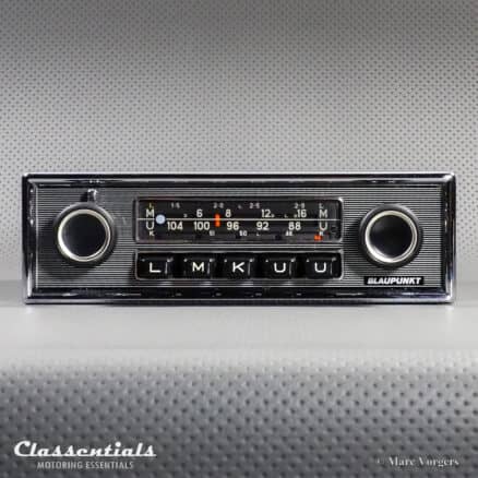 SOLD to the United States: BLAUPUNKT FRANKFURT 1970s High-End Vintage Original Auto Radio for Mercedes-Benz 1968 – 1975 and Other Luxury Cars of the Period - INCLUDING Classentials Deluxe BLUETOOTH Module