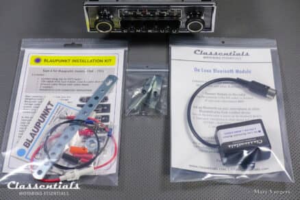 SOLD to the United States: BLAUPUNKT FRANKFURT 1970s High-End Vintage Original Auto Radio for Mercedes-Benz 1968 – 1975 and Other Luxury Cars of the Period - INCLUDING Classentials Deluxe BLUETOOTH Module - Image 5