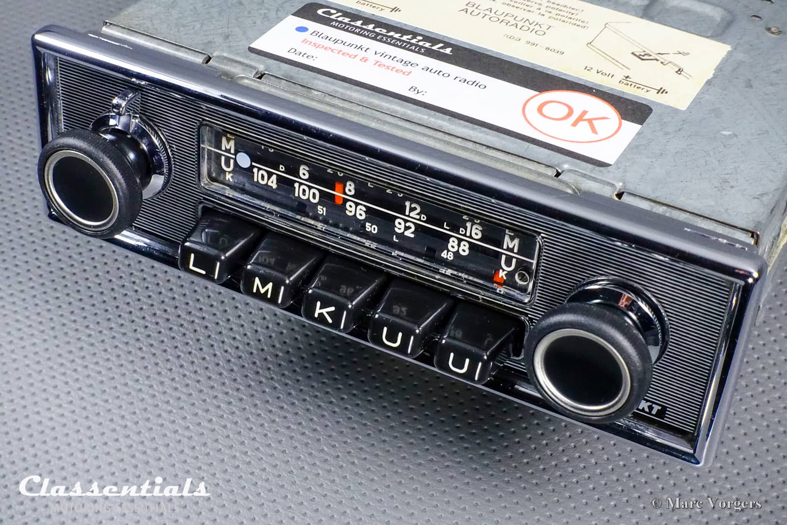 SOLD to Belgium: Blaupunkt Köln 1970 SUPER RARE TOP-END Vintage Original  Classic Car Auto Radio for Mercedes-Benz 1968 - 1975 and Other Luxury Cars  of the Period - Classentials