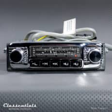SOLD to the United States: BLAUPUNKT FRANKFURT X 1966 Vintage Original High-End Auto Radio for Austin Healey, MG MGA / MGB, Jaguar E-type / MK 2 - 6 Volt / 12 Volt Bluetooth Prepared for 12 Volt Negative Ground Cars