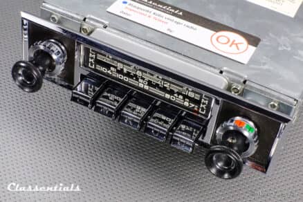 SOLD to Belgium: BLAUPUNKT KÖLN X 1960s Super Rare TOP-END Vintage Original Auto Radio for Mercedes-Benz 220/250/280 S/SE (W108/W109 W111/W112) and 230/250 SL (W113) - INCLUDING Classentials Deluxe BLUETOOTH Module - Image 8