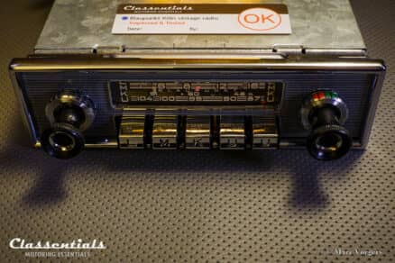 SOLD to Belgium: BLAUPUNKT KÖLN X 1960s Super Rare TOP-END Vintage Original Auto Radio for Mercedes-Benz 220/250/280 S/SE (W108/W109 W111/W112) and 230/250 SL (W113) - INCLUDING Classentials Deluxe BLUETOOTH Module - Image 8