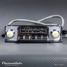 SOLD to Australia: BLAUPUNKT KÖLN X 1960s Super Rare TOP-END Vintage Original Auto Radio With 'IVORY' Knobs for Mercedes-Benz 190 SL - INCLUDING Classentials Deluxe BLUETOOTH Module