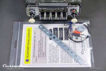 SOLD to Australia: BLAUPUNKT KÖLN X 1960s Super Rare TOP-END Vintage Original Auto Radio With 'IVORY' Knobs for Mercedes-Benz 190 SL - INCLUDING Classentials Deluxe BLUETOOTH Module - Image 2