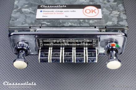 SOLD to Australia: BLAUPUNKT KÖLN X 1960s Super Rare TOP-END Vintage Original Auto Radio With 'IVORY' Knobs for Mercedes-Benz 190 SL - INCLUDING Classentials Deluxe BLUETOOTH Module - Image 6