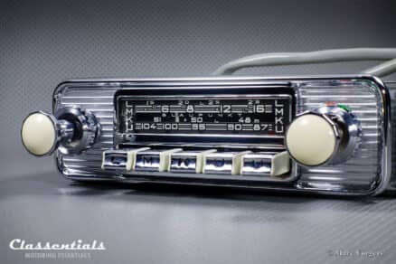 SOLD to Australia: BLAUPUNKT KÖLN X 1960s Super Rare TOP-END Vintage Original Auto Radio With 'IVORY' Knobs for Mercedes-Benz 190 SL - INCLUDING Classentials Deluxe BLUETOOTH Module - Image 8