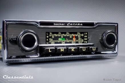 SOLD to Germany: BECKER EUROPA LMKU 1970s Vintage Original High-End Auto Radio, Mercedes-Benz and Other Exclusive Cars 1968 -1978 INCLUDING Classentials Deluxe BLUETOOTH Module - Image 7