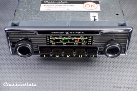 SOLD to Germany: BECKER EUROPA LMKU 1970s Vintage Original High-End Auto Radio, Mercedes-Benz and Other Exclusive Cars 1968 -1978 INCLUDING Classentials Deluxe BLUETOOTH Module - Image 9