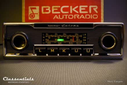 SOLD to Germany: BECKER EUROPA LMKU 1970s Vintage Original High-End Auto Radio, Mercedes-Benz and Other Exclusive Cars 1968 -1978 INCLUDING Classentials Deluxe BLUETOOTH Module - Image 12