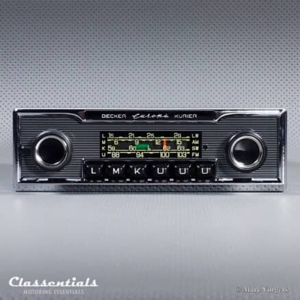 SOLD to the Netherlands: Becker EUROPA KURIER 460 Original High-End Auto Radio, Mercedes-Benz and Other Exclusive Cars 1975 - 1985 INCLUDING Classentials Deluxe BLUETOOTH Module
