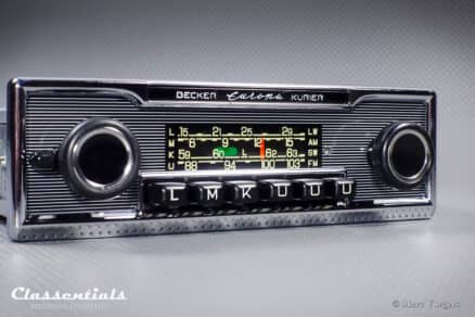 SOLD to the Netherlands: Becker EUROPA KURIER 460 Original High-End Auto Radio, Mercedes-Benz and Other Exclusive Cars 1975 - 1985 INCLUDING Classentials Deluxe BLUETOOTH Module - Image 4