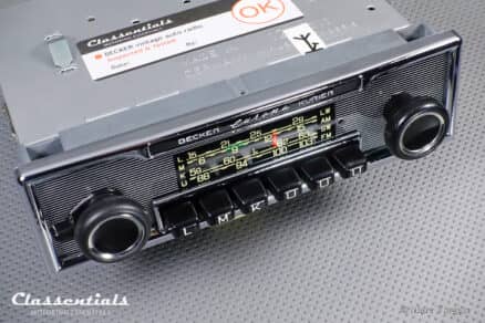 SOLD to the Netherlands: Becker EUROPA KURIER 460 Original High-End Auto Radio, Mercedes-Benz and Other Exclusive Cars 1975 - 1985 INCLUDING Classentials Deluxe BLUETOOTH Module - Image 5