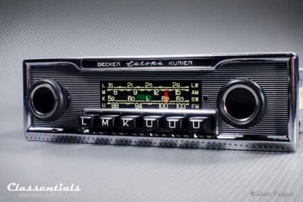 SOLD to the Netherlands: Becker EUROPA KURIER 460 Original High-End Auto Radio, Mercedes-Benz and Other Exclusive Cars 1975 - 1985 INCLUDING Classentials Deluxe BLUETOOTH Module - Image 8