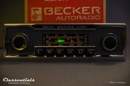 SOLD to the Netherlands: Becker EUROPA KURIER 460 Original High-End Auto Radio, Mercedes-Benz and Other Exclusive Cars 1975 - 1985 INCLUDING Classentials Deluxe BLUETOOTH Module - Image 9