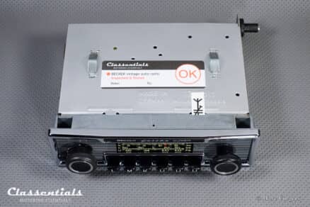 SOLD to the Netherlands: Becker EUROPA KURIER 460 Original High-End Auto Radio, Mercedes-Benz and Other Exclusive Cars 1975 - 1985 INCLUDING Classentials Deluxe BLUETOOTH Module - Image 11