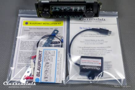 SOLD to the United States: BLAUPUNKT FRANKFURT STEREO SUPER ARIMAT 18 Watt 1978 HIGH-END Vintage Original Auto Radio for PORSCHE 911 / 930 G-Series - INCLUDING Classentials Deluxe Stereo BLUETOOTH Module - Image 2
