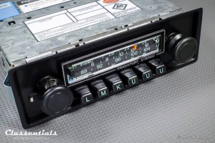 SOLD to the United States: BLAUPUNKT FRANKFURT STEREO SUPER ARIMAT 18 Watt 1978 HIGH-END Vintage Original Auto Radio for PORSCHE 911 / 930 G-Series - INCLUDING Classentials Deluxe Stereo BLUETOOTH Module - Image 5