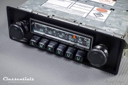 SOLD to the United States: BLAUPUNKT FRANKFURT STEREO SUPER ARIMAT 18 Watt 1978 HIGH-END Vintage Original Auto Radio for PORSCHE 911 / 930 G-Series - INCLUDING Classentials Deluxe Stereo BLUETOOTH Module - Image 7