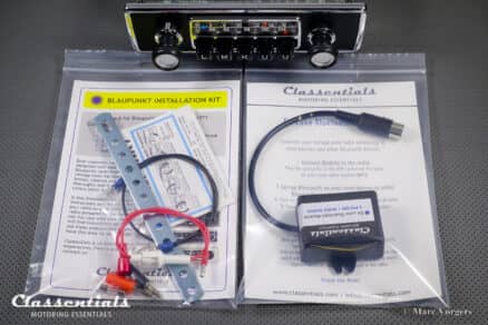 SOLD to Switzerland: Blaupunkt Frankfurt 1972 Vintage Original High-End Classic Car Auto Radio for BMW E9 CS / CSI and 02-Series E10 Sedan / Touring / Ti / Tii / Baur Models 1966 - 1974 INCLUDING Classentials Deluxe BLUETOOTH Module - Image 2