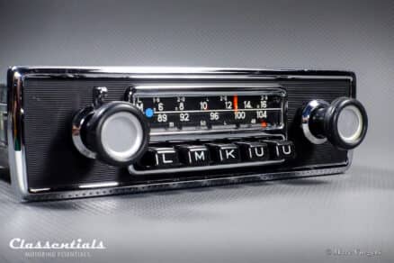 SOLD to Switzerland: Blaupunkt Frankfurt 1972 Vintage Original High-End Classic Car Auto Radio for BMW E9 CS / CSI and 02-Series E10 Sedan / Touring / Ti / Tii / Baur Models 1966 - 1974 INCLUDING Classentials Deluxe BLUETOOTH Module - Image 4