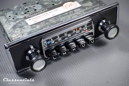 SOLD to Switzerland: Blaupunkt Frankfurt 1972 Vintage Original High-End Classic Car Auto Radio for BMW E9 CS / CSI and 02-Series E10 Sedan / Touring / Ti / Tii / Baur Models 1966 - 1974 INCLUDING Classentials Deluxe BLUETOOTH Module - Image 5