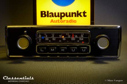 SOLD to Switzerland: Blaupunkt Frankfurt 1972 Vintage Original High-End Classic Car Auto Radio for BMW E9 CS / CSI and 02-Series E10 Sedan / Touring / Ti / Tii / Baur Models 1966 - 1974 INCLUDING Classentials Deluxe BLUETOOTH Module - Image 9