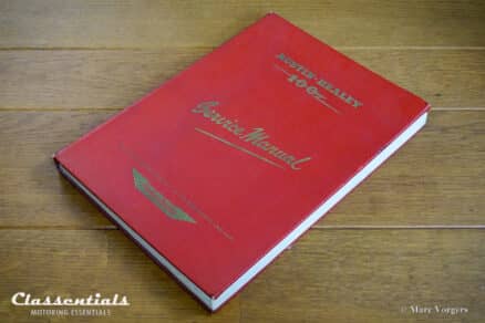 Vintage Original 1956 Austin Healey 100 Series BN1 & BN2 Service Manual 97H997D - Very Clean! - Image 2