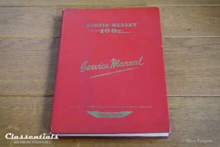 Vintage Original 1956 Austin Healey 100 Series BN1 & BN2 Service Manual 97H997D - Very Clean! - Image 3