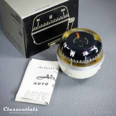 SOLD to Romania: Vintage Original 1970s Nomad Airguide Auto Compass Model 65 BRAND NEW in Box!