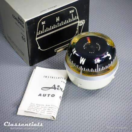 SOLD to Romania: Vintage Original 1970s Nomad Airguide Auto Compass Model 65 BRAND NEW in Box!