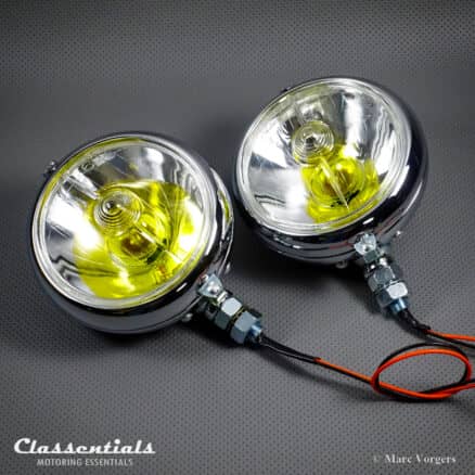 SOLD to the United kingdom: 1960s Style S.E.V. MARCHAL 'Fantastic' 672 / 682 Long-Range Spot / Driving Lamps 140mm for Ferrari 250 GT, Alfa Romeo, Aston Martin, Delage, Facel Vega, Maserati and Others - BRAND NEW