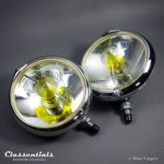 SOLD to Austria: Vintage Original 1960s S.E.V. MARCHAL 'Fantastic' 662 / 762 Long-Range Spot / Driving Lamps 170mm for Ferrari, Alfa Romeo, Aston Martin, Delage, Facel Vega, Maserati and Others - NEVER INSTALLED!