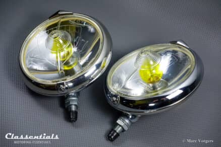 SOLD to Austria: Vintage Original 1960s S.E.V. MARCHAL 'Fantastic' 662 / 762 Long-Range Spot / Driving Lamps 170mm for Ferrari, Alfa Romeo, Aston Martin, Delage, Facel Vega, Maserati and Others - NEVER INSTALLED! - Image 4