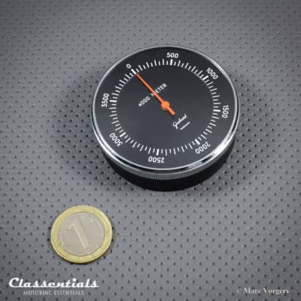 SOLD to the Netherlands: Vintage Original GISCHARD 4000 Meter Altimeter for Pocket use in Pouch or Dashboard Instrument