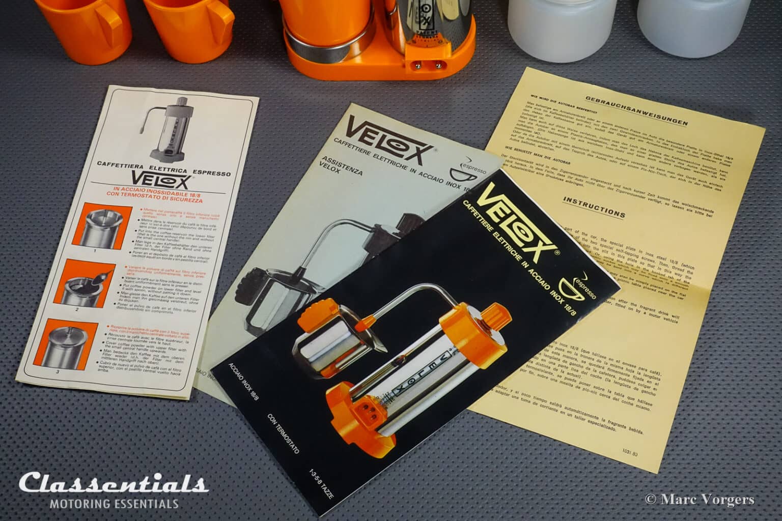 Vintage Original 1969 VELOX 12V Autobar Classic Car Espresso / Coffee