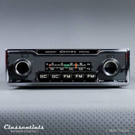 SOLD to Singapore: BECKER EUROPA STEREO MU (AM/FM 108 Mhz) Very Rare 1970s Vintage Original Top-End Classic Car Auto Radio for Mercedes-Benz and Other Exclusive Cars 1968 -1978 INCLUDING Classentials Bluetooth Stereo Module