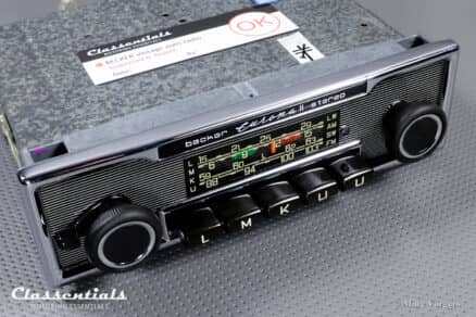 SOLD to Portugal: BECKER EUROPA II STEREO LMKU Super Rare 1970s Vintage Original Top-End Classic Car Auto Radio for Mercedes-Benz and Other Exclusive Cars 1968 -1978 NEW IN BOX - INCLUDING Classentials Bluetooth Stereo Module - Image 5