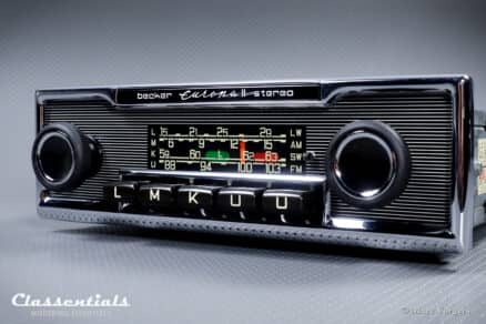 SOLD to Portugal: BECKER EUROPA II STEREO LMKU Super Rare 1970s Vintage Original Top-End Classic Car Auto Radio for Mercedes-Benz and Other Exclusive Cars 1968 -1978 NEW IN BOX - INCLUDING Classentials Bluetooth Stereo Module - Image 8
