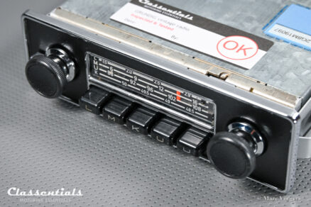 SOLD to Mexico: Grundig LMKU Volkswagen 108 Mhz, Rare 1969 Vintage Original Classic Car Auto Radio for VW & Karmann Ghia Cars With Metal Dashboard 1968 – 1973, INCLUDING Classentials Deluxe BLUETOOTH Module! - Image 5
