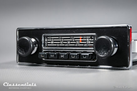 SOLD to Mexico: Grundig LMKU Volkswagen 108 Mhz, Rare 1969 Vintage Original Classic Car Auto Radio for VW & Karmann Ghia Cars With Metal Dashboard 1968 – 1973, INCLUDING Classentials Deluxe BLUETOOTH Module! - Image 6