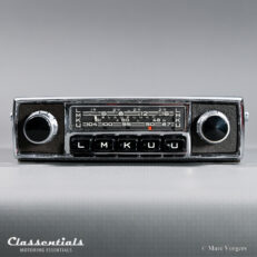 SOLD to Sweden: BLAUPUNKT FRANKFURT Y 1967 Vintage Original High-End Classic Car Auto Radio for Aston Martin DB4 / DB5 / DB6, Jaguar Mk II, E-Type S2, Maserati, Ferrari and Other Exclusive Cars of the Period – Including Classentials DeLuxe Bluetooth Module!