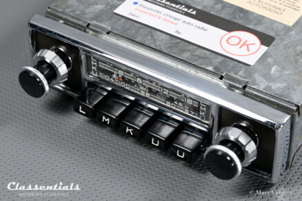 SOLD to Sweden: BLAUPUNKT FRANKFURT Y 1967 Vintage Original High-End Classic Car Auto Radio for Aston Martin DB4 / DB5 / DB6, Jaguar Mk II, E-Type S2, Maserati, Ferrari and Other Exclusive Cars of the Period – Including Classentials DeLuxe Bluetooth Module! - Image 5