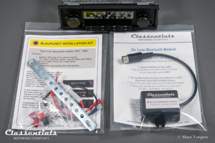 BLAUPUNKT FRANKFURT STEREO 7635 HIGH-END Vintage Original Auto Radio for Ferrari 512, Porsche 928, and Other Exclusive Sports Cars 1975 - 1982, Including Classentials Deluxe Stereo Bluetooth Module! - Image 2