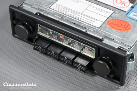 BLAUPUNKT FRANKFURT STEREO 7635 HIGH-END Vintage Original Auto Radio for Ferrari 512, Porsche 928, and Other Exclusive Sports Cars 1975 - 1982, Including Classentials Deluxe Stereo Bluetooth Module! - Image 8