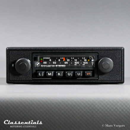 BMW BAVARIA STEREO HIGH-END Vintage Original Classic Car Auto Radio for BMW E12, E21, E24 cars 1978 - 1985, Including Classentials DeLuxe Stereo Bluetooth Module!