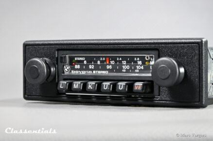 BMW BAVARIA STEREO HIGH-END Vintage Original Classic Car Auto Radio for BMW E12, E21, E24 cars 1978 - 1985, Including Classentials DeLuxe Stereo Bluetooth Module! - Image 6